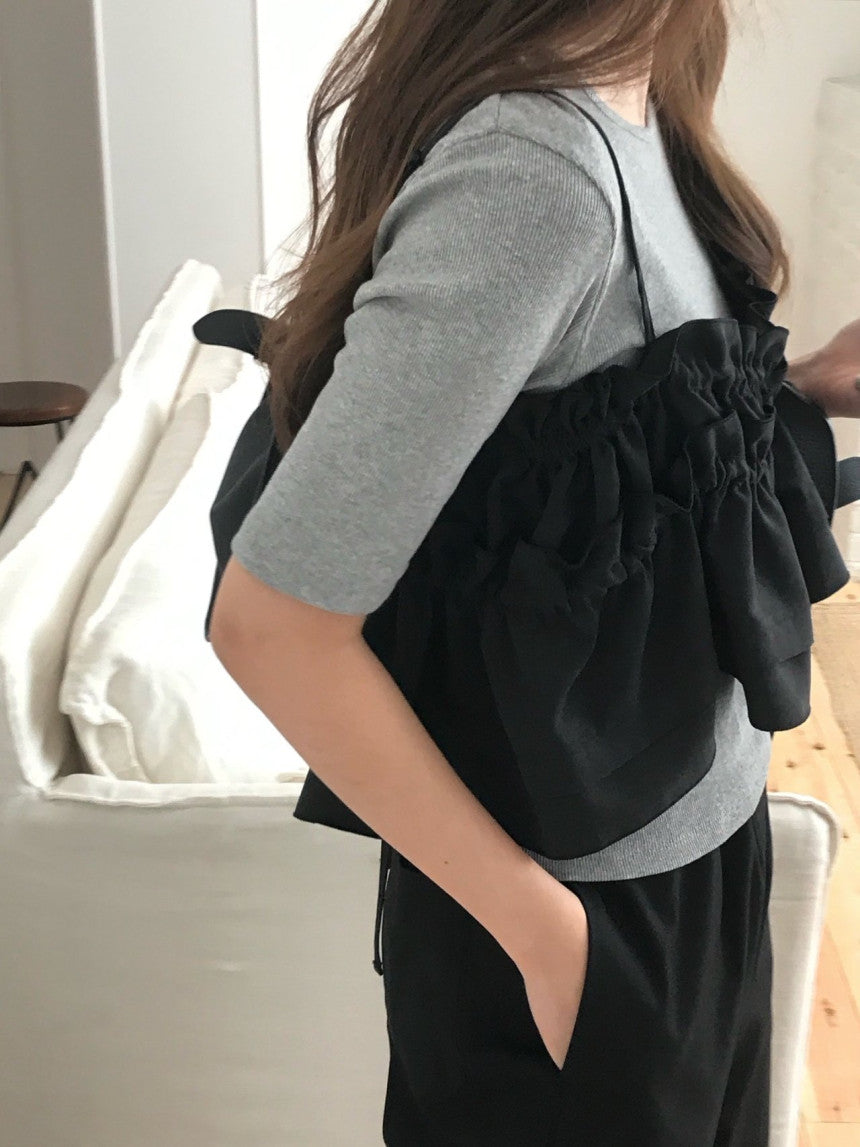 Surry pitch shirring bustier