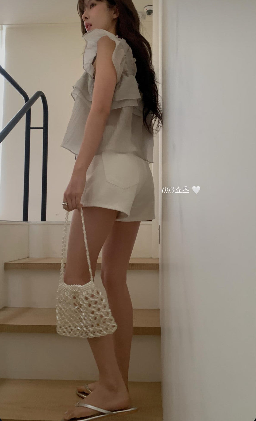 Nature 2way blouse-4col
