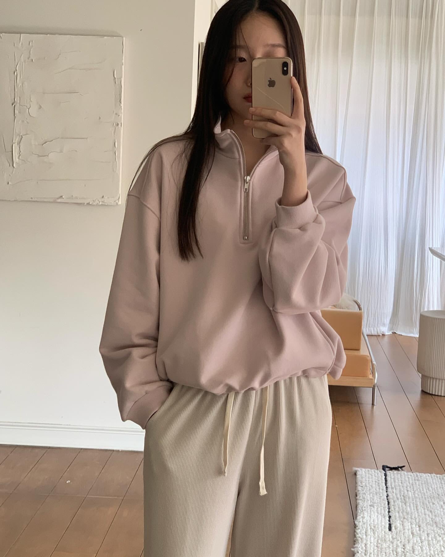 Relaxed pants-5col