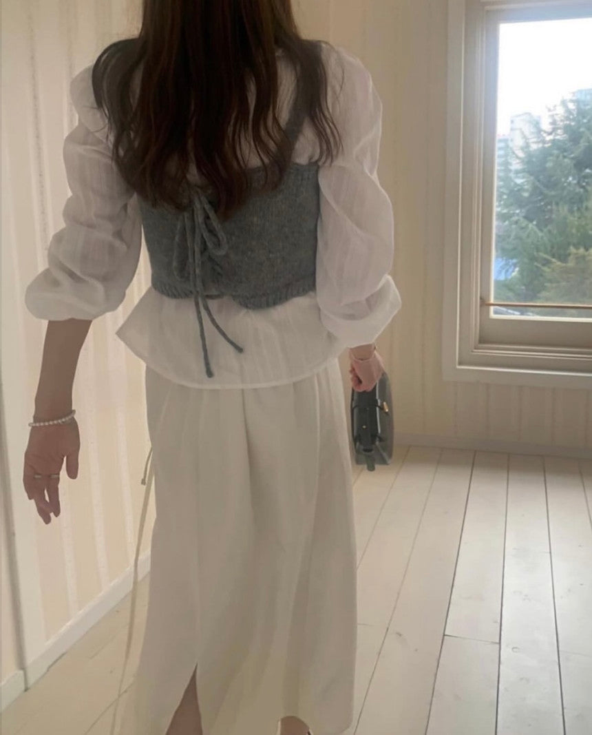 cotton rush blouse