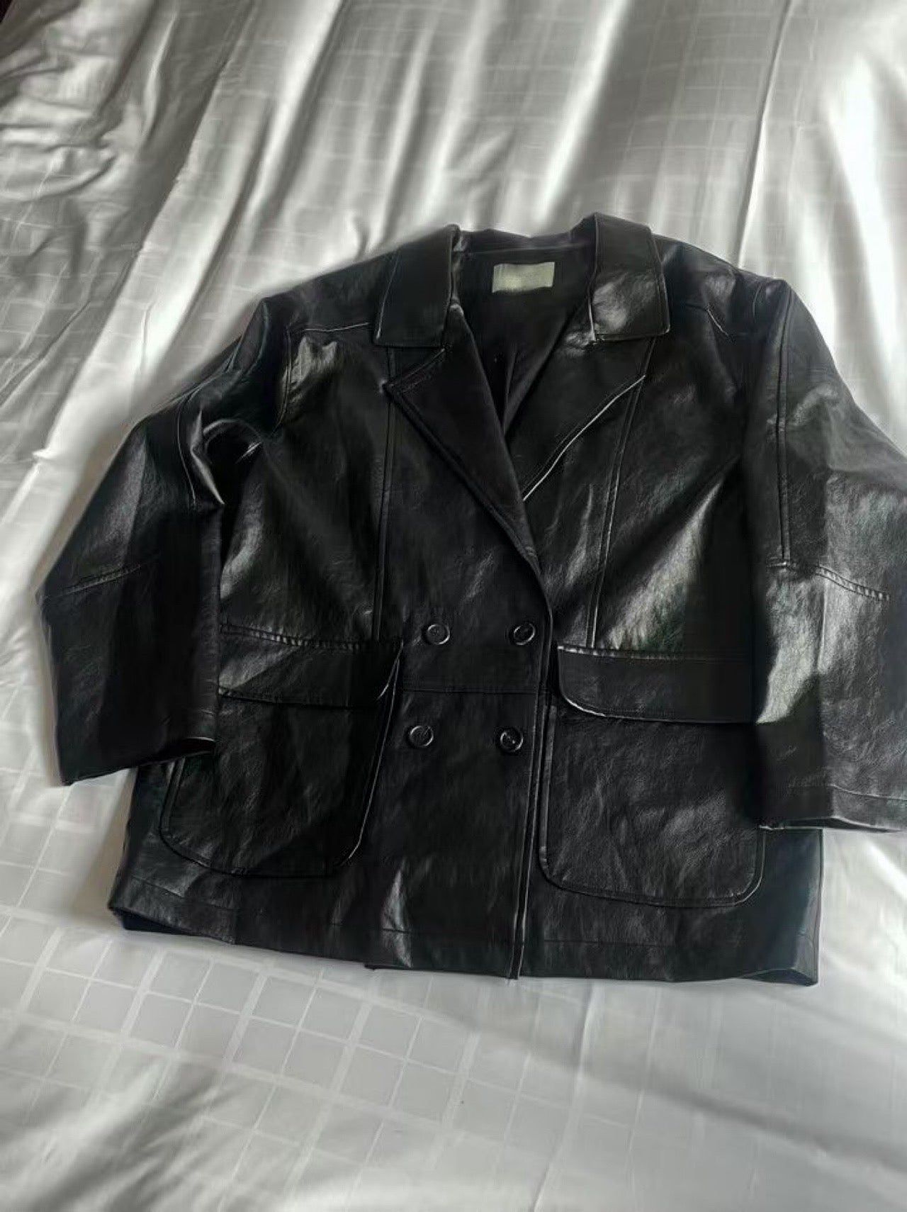 pole leather jacket
