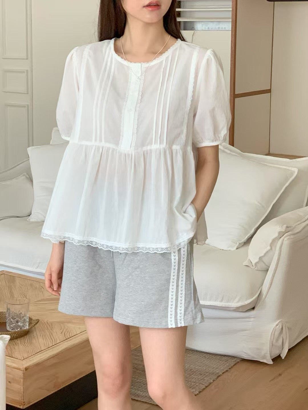 Moko lace blouse