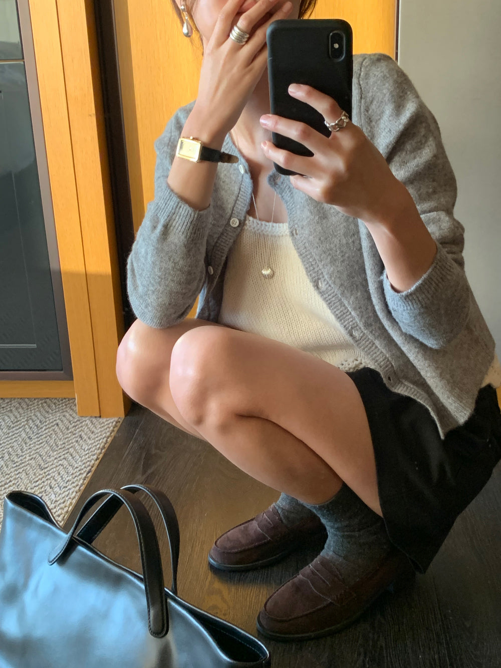 Youth cardigan-4col
