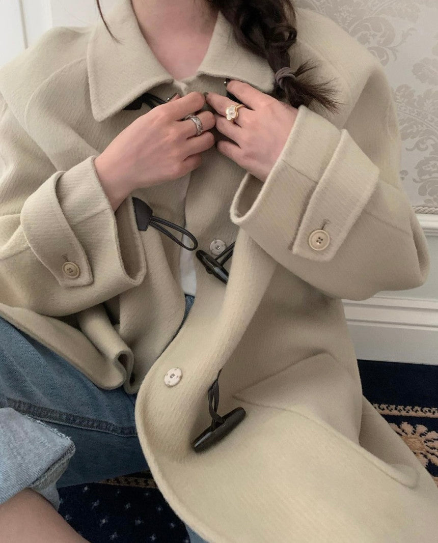 duffle handmade coat-3col