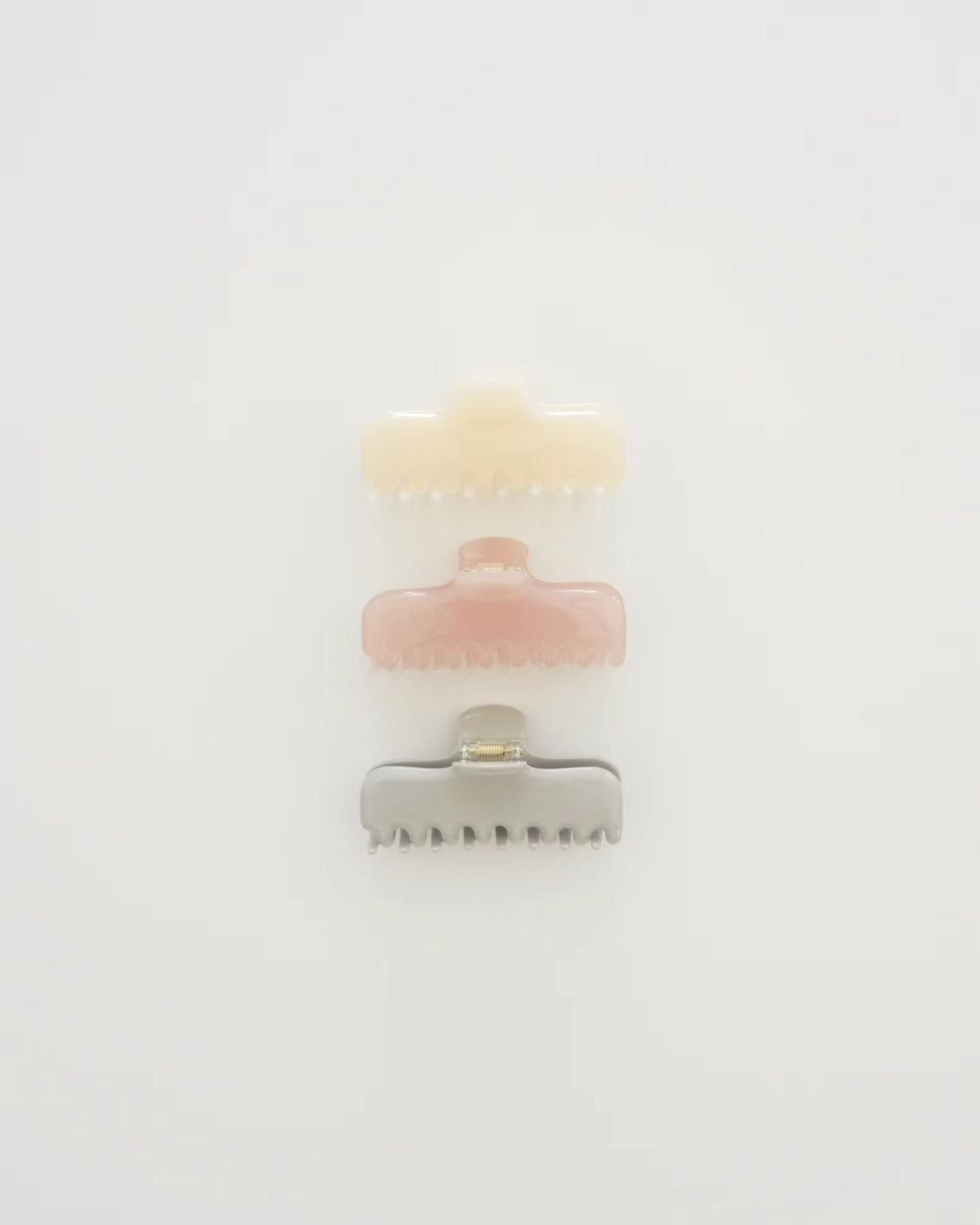 pink即納 Ounce melow hair clip-3col
