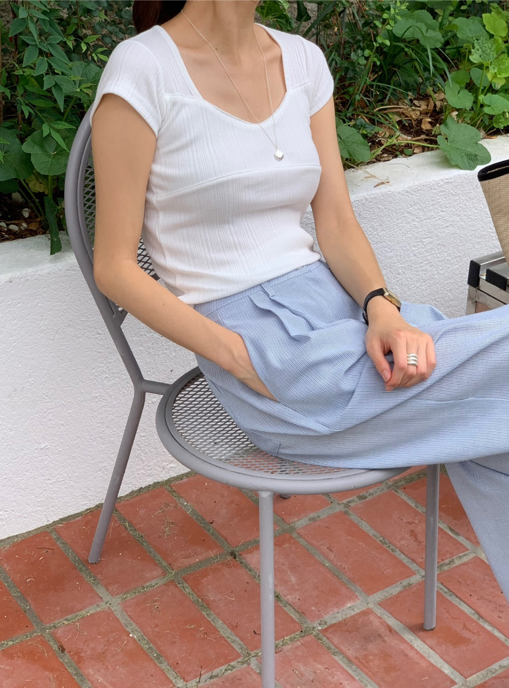 Blooming pants-2col