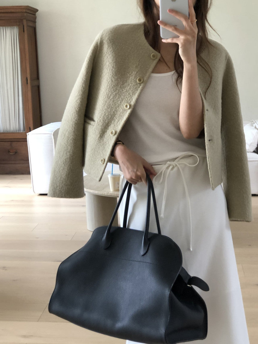Castle mohair boucle HD jacket-2col