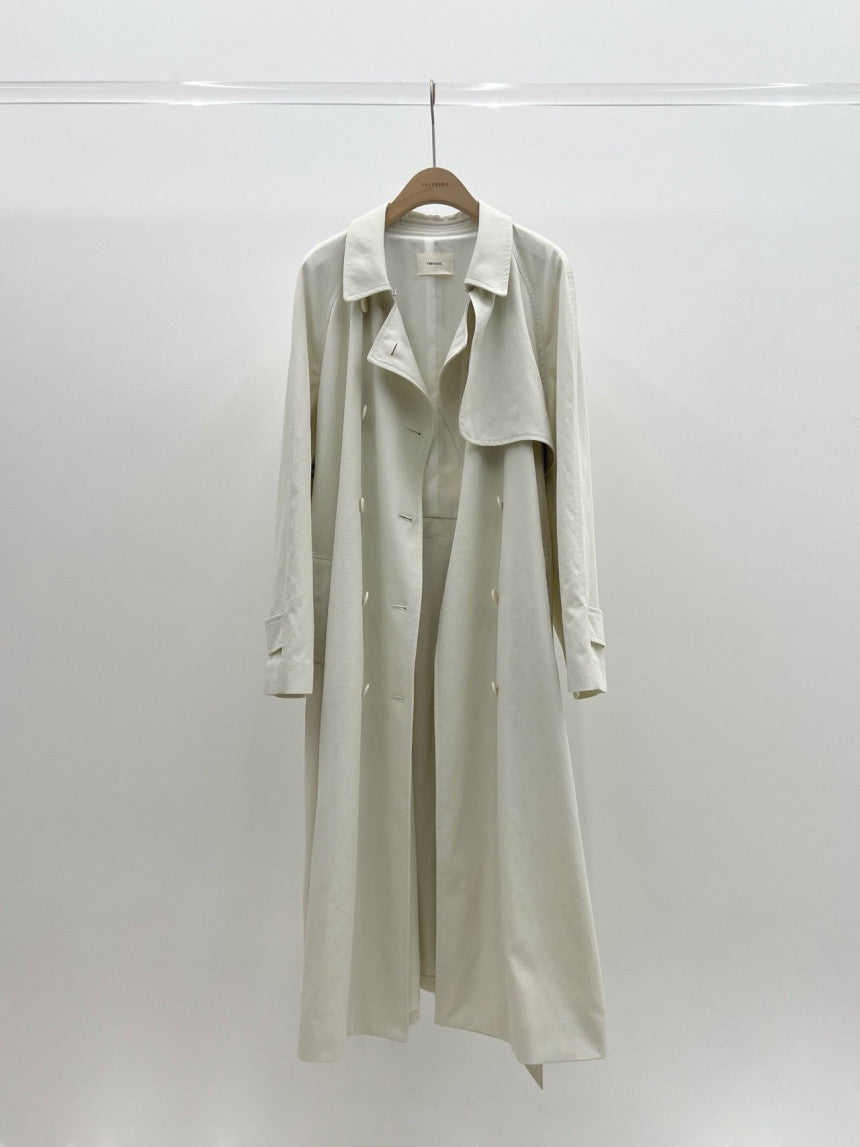Hyde long trench coat-2col