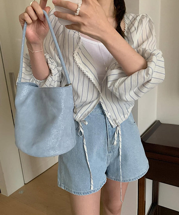 Nety lace blouse-2col