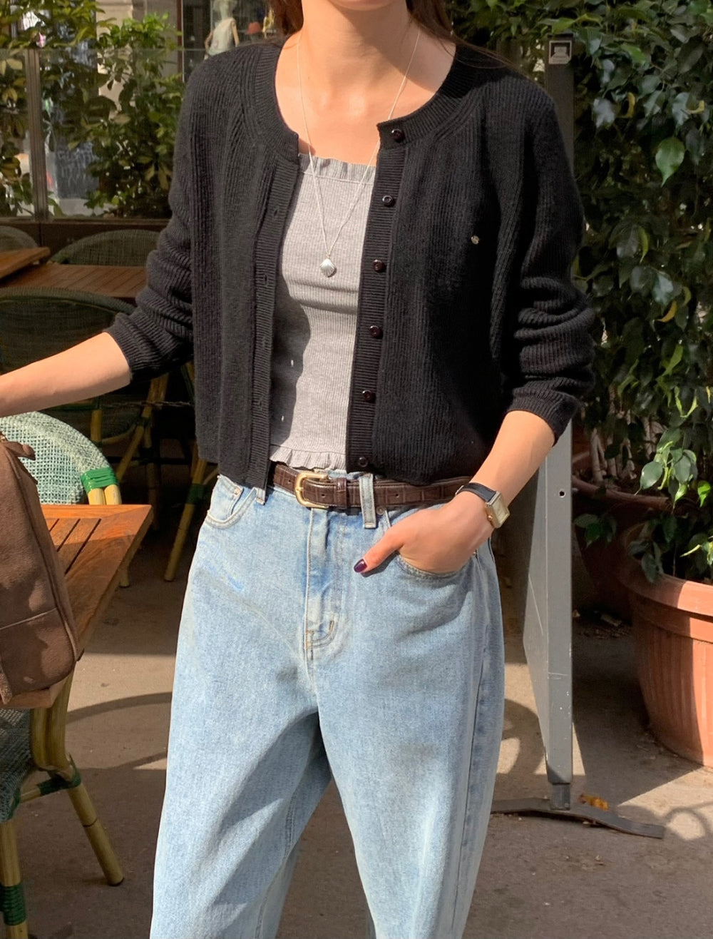 Kushi cardigan-4col