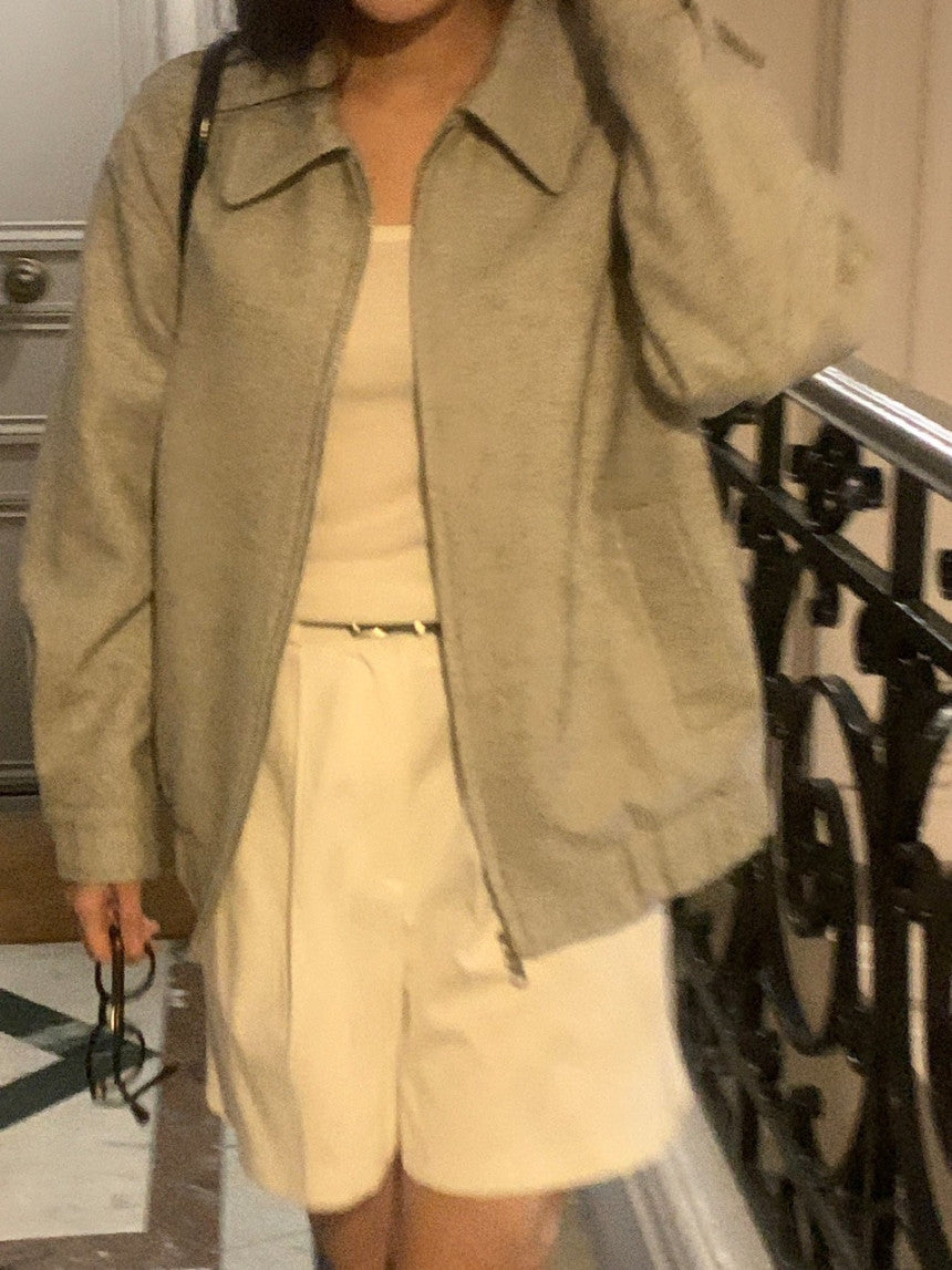 Palas herringbone blouson