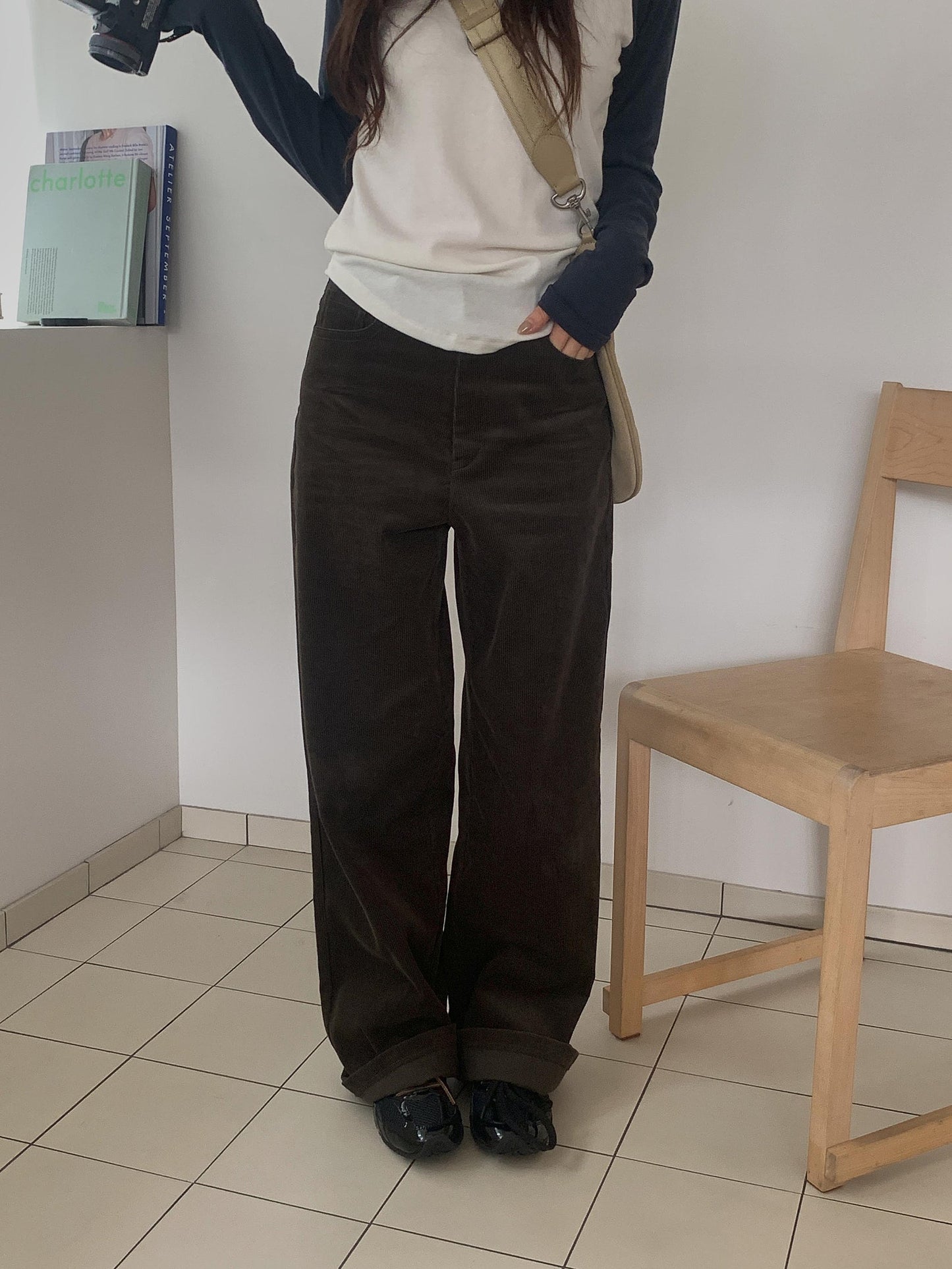 Tilber corduroy pants-3col/ショート丈あり