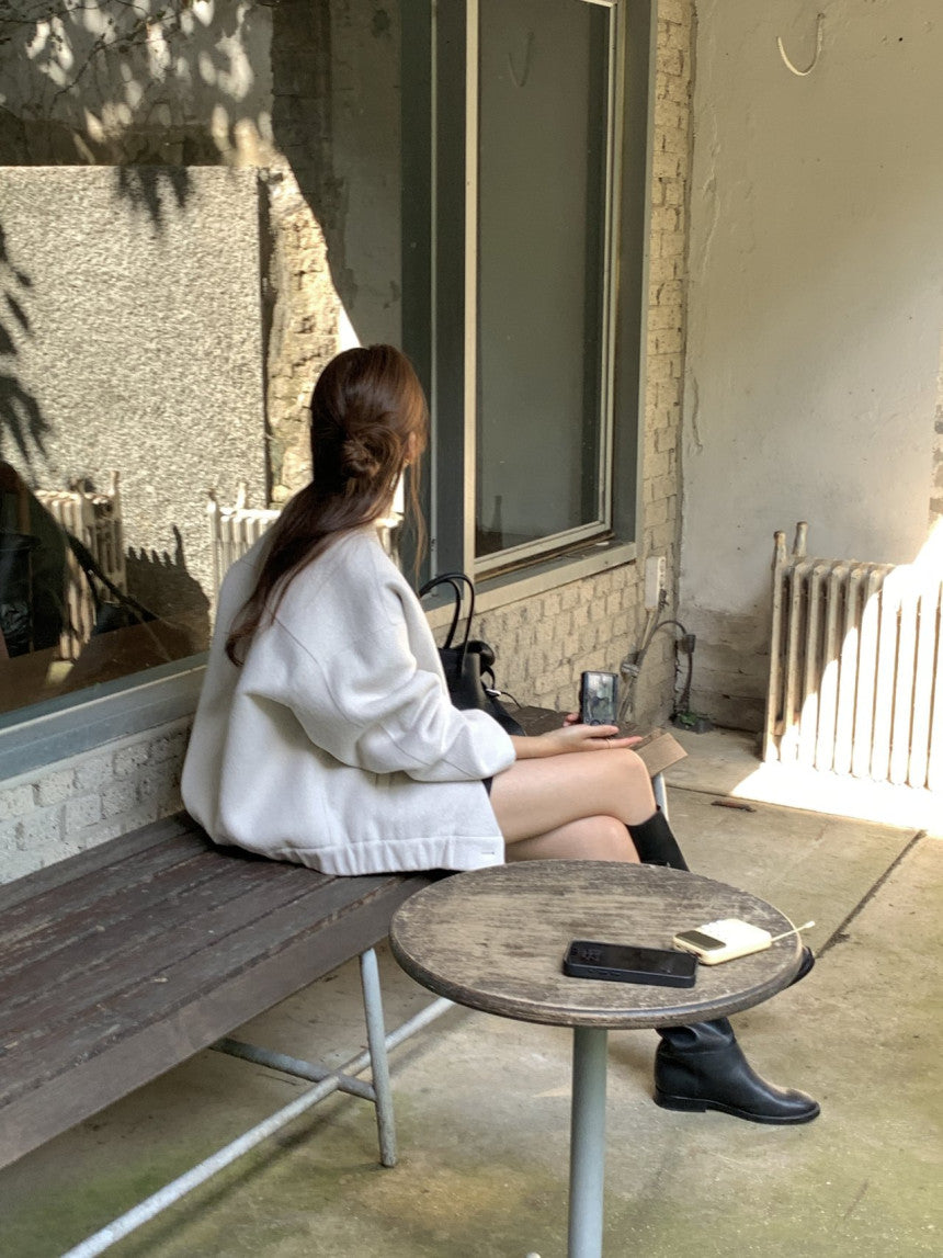 Nua handmade blouson-2col