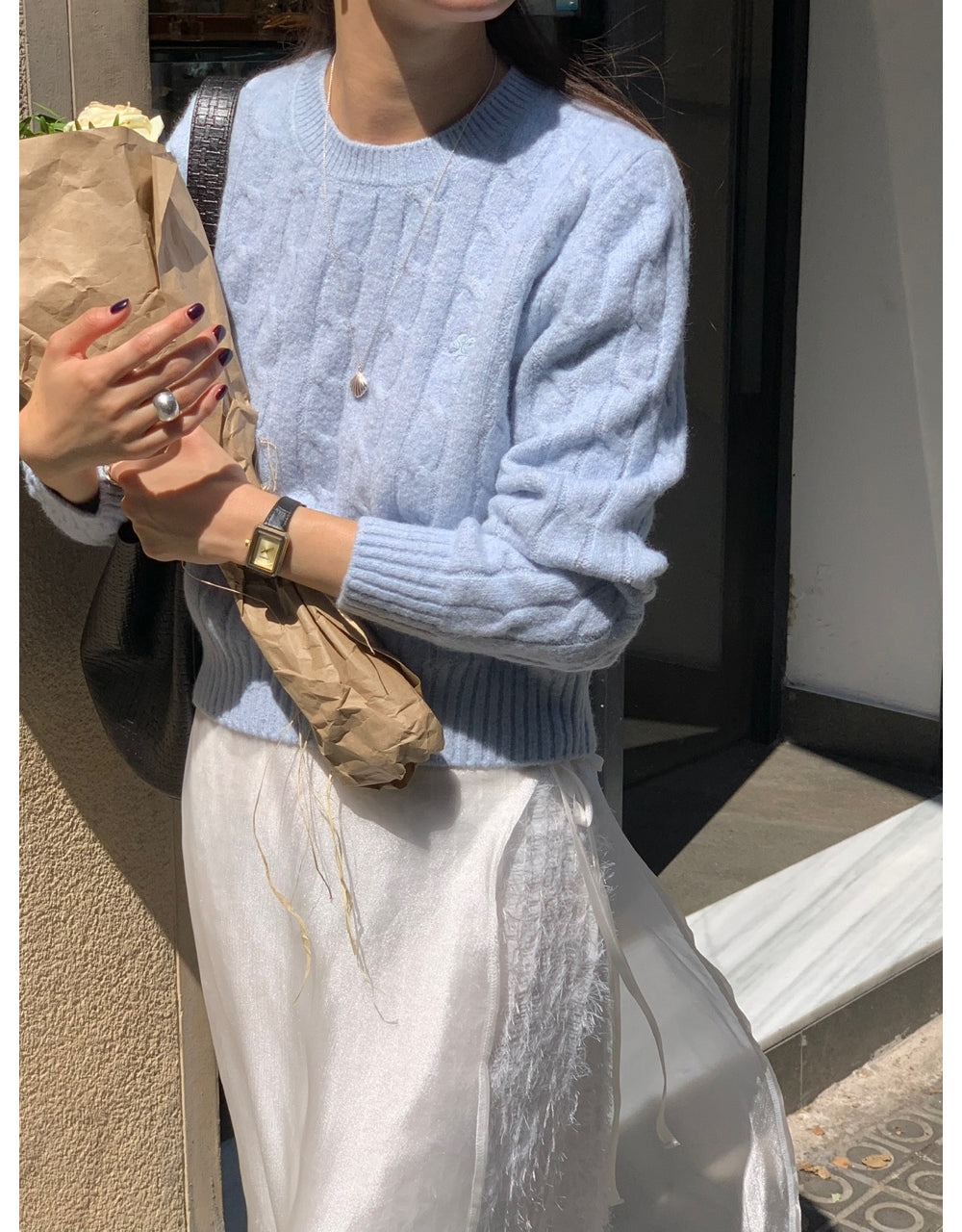 Weather twist knit-4col