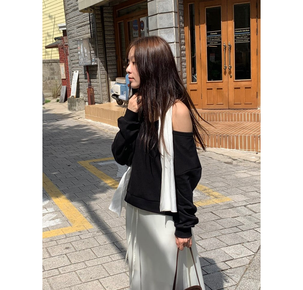 Preto Sweatshirt Set-4col