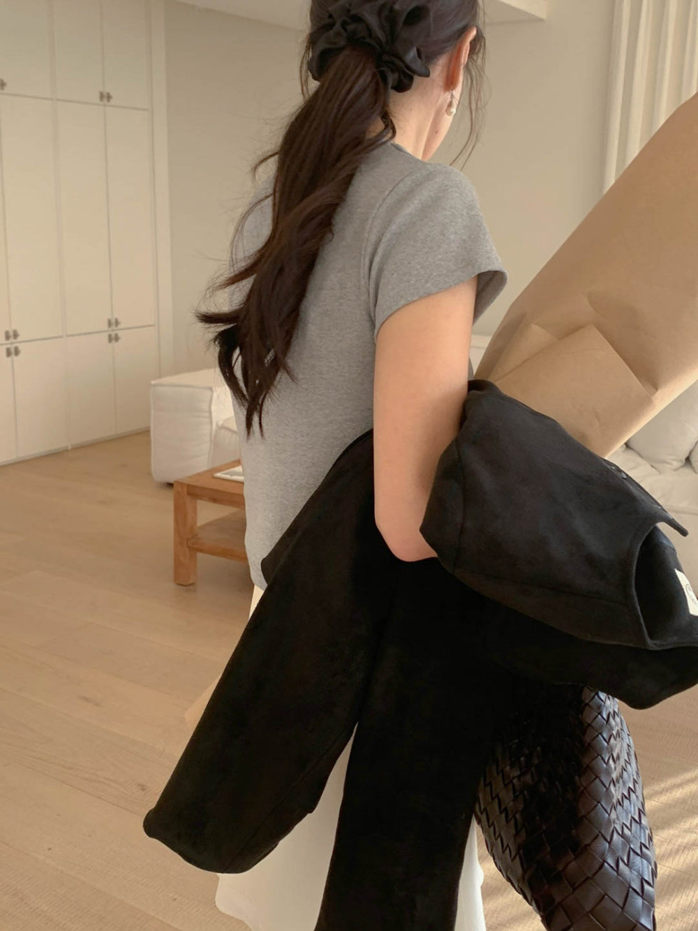 Ace suede jacket-2col