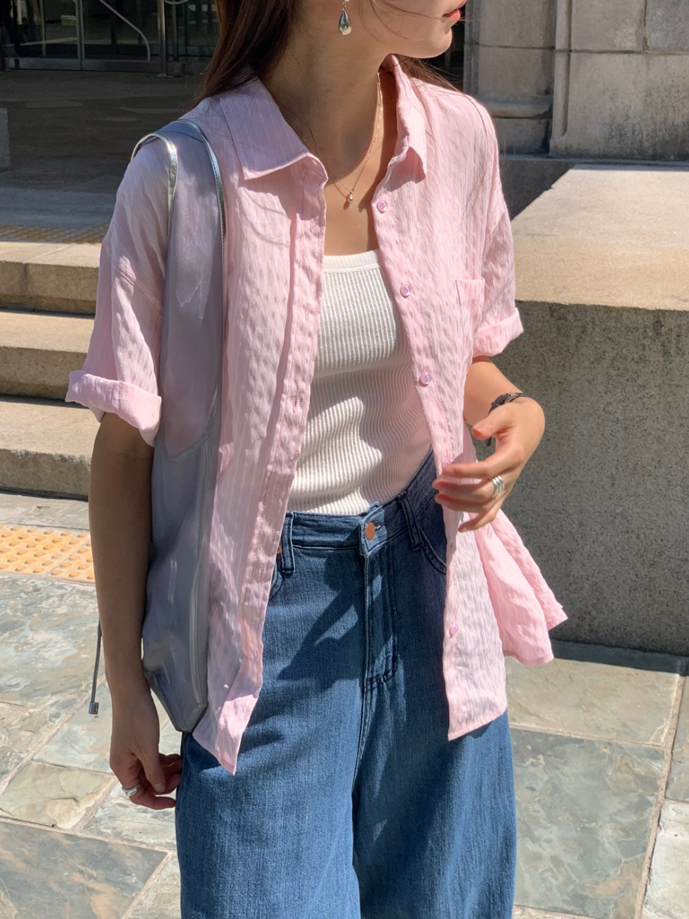 Blusher shirt-3col