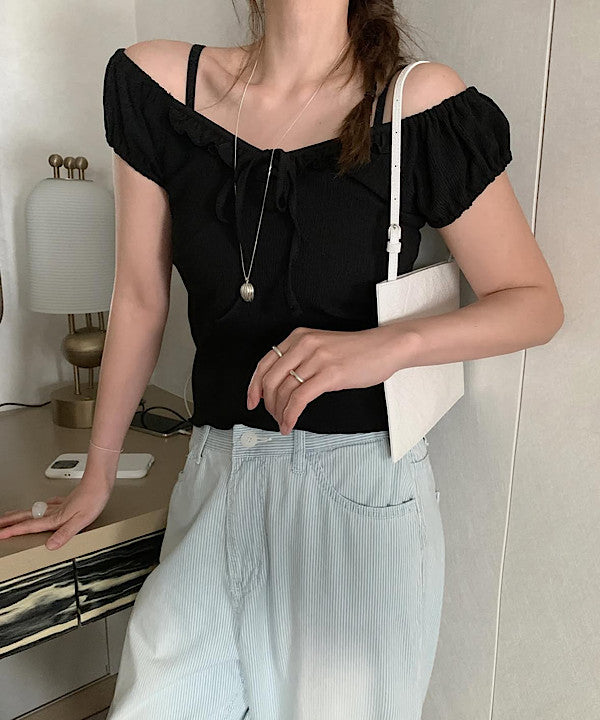 Fure blouse T-2col
