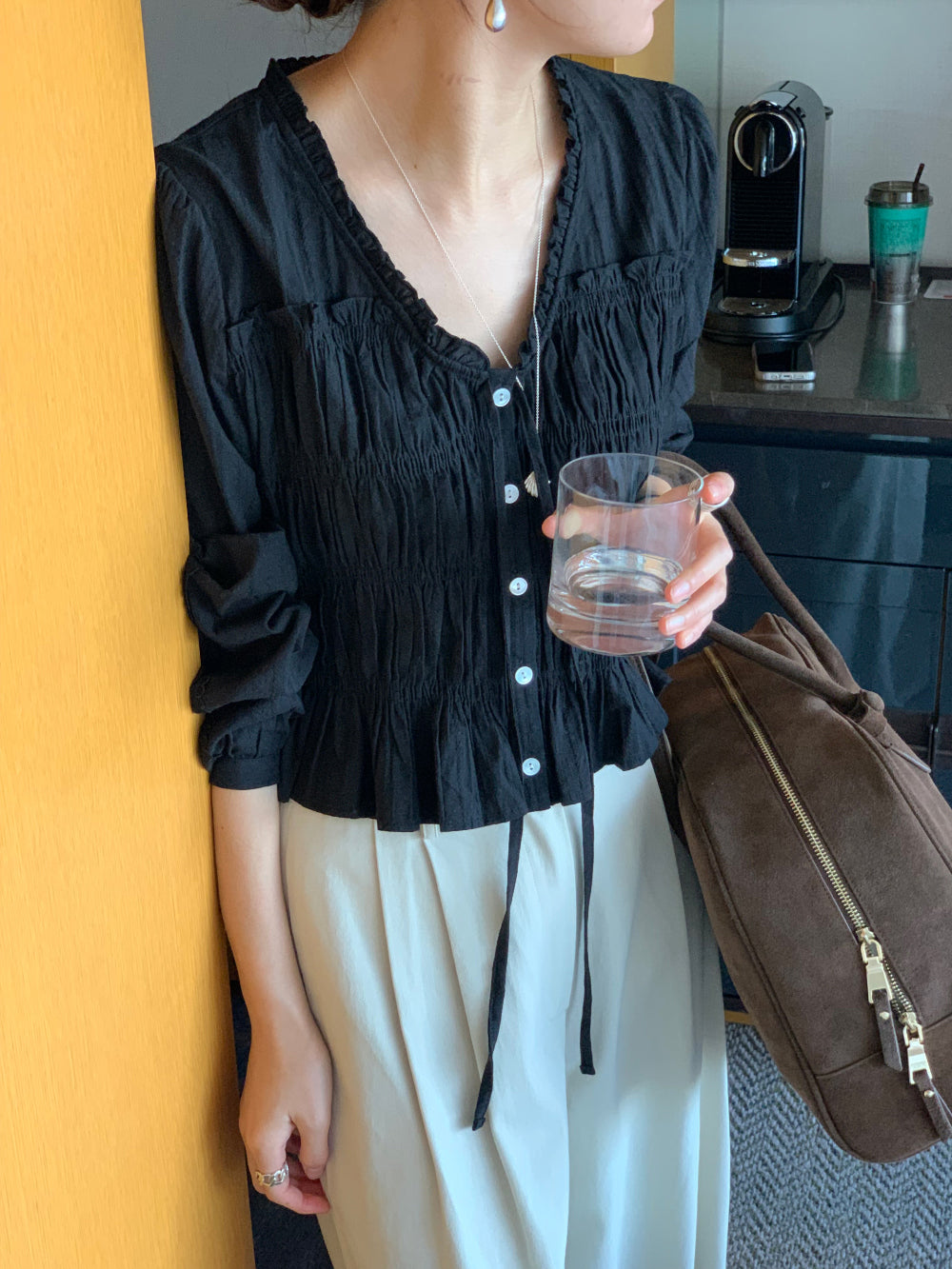 Mogu blouse-2col