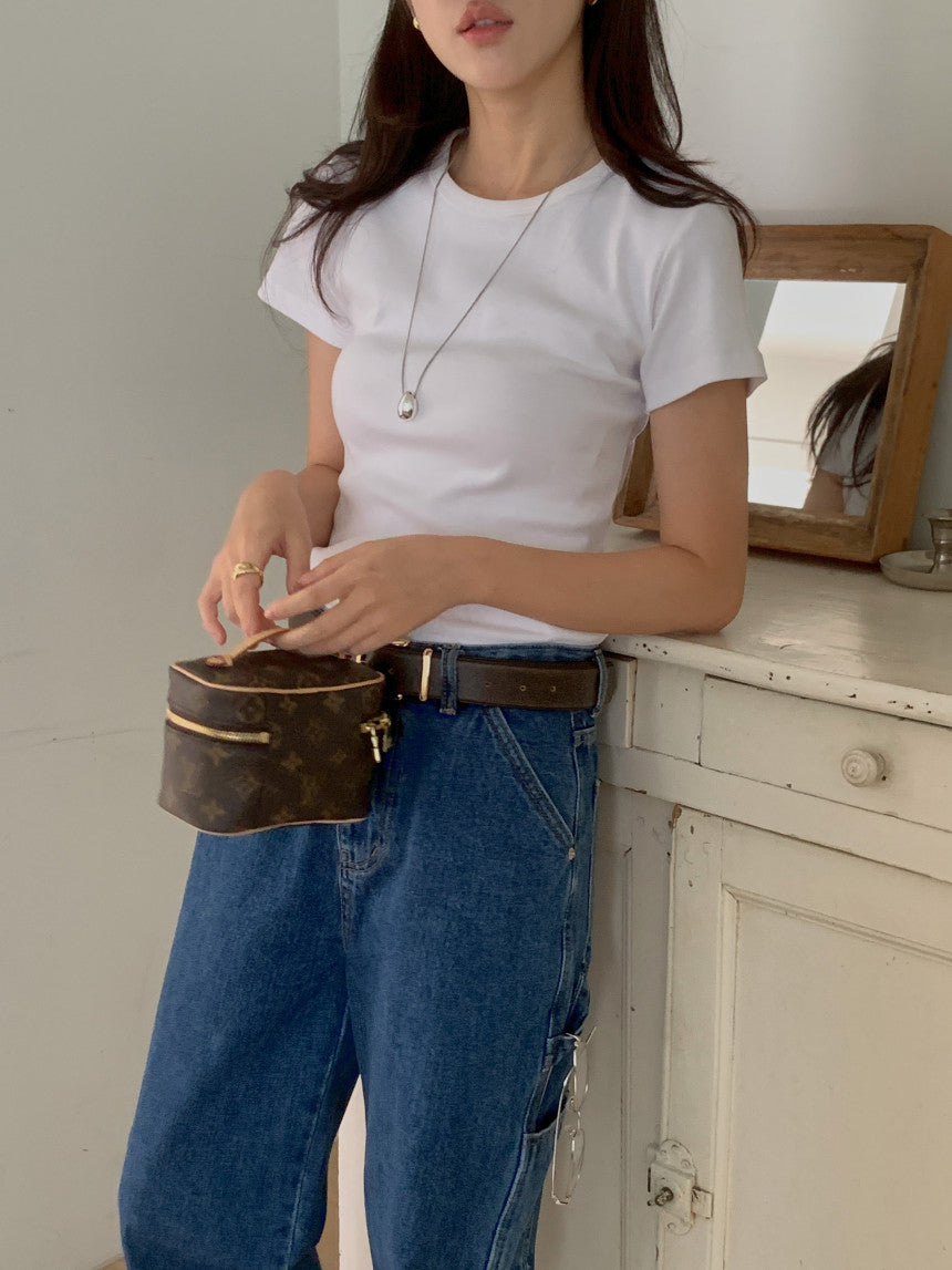 113 Carpenter denim ショート丈あり
