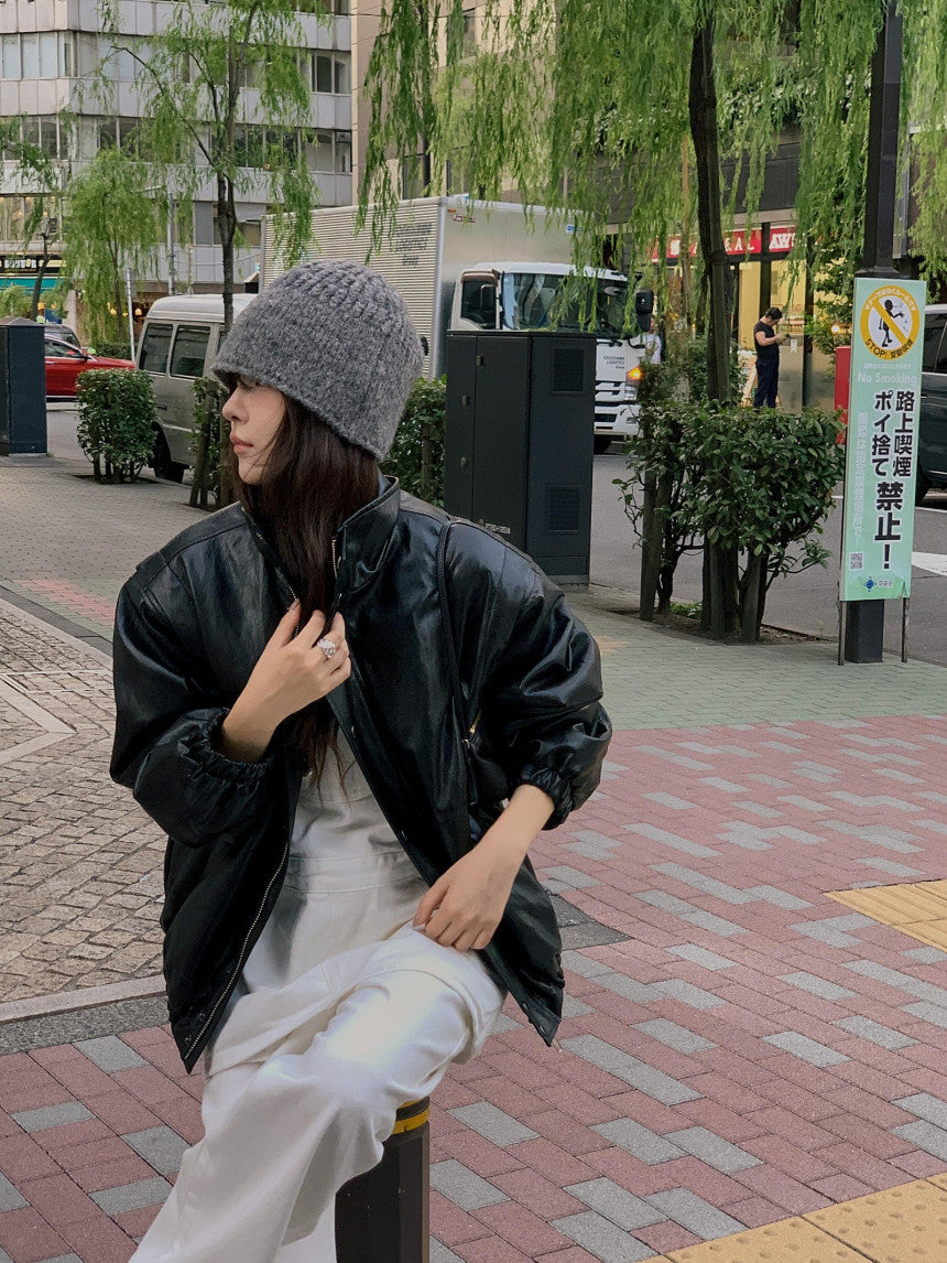 Milli leather jumper