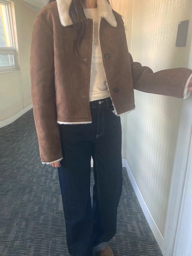 reversible wool mustang