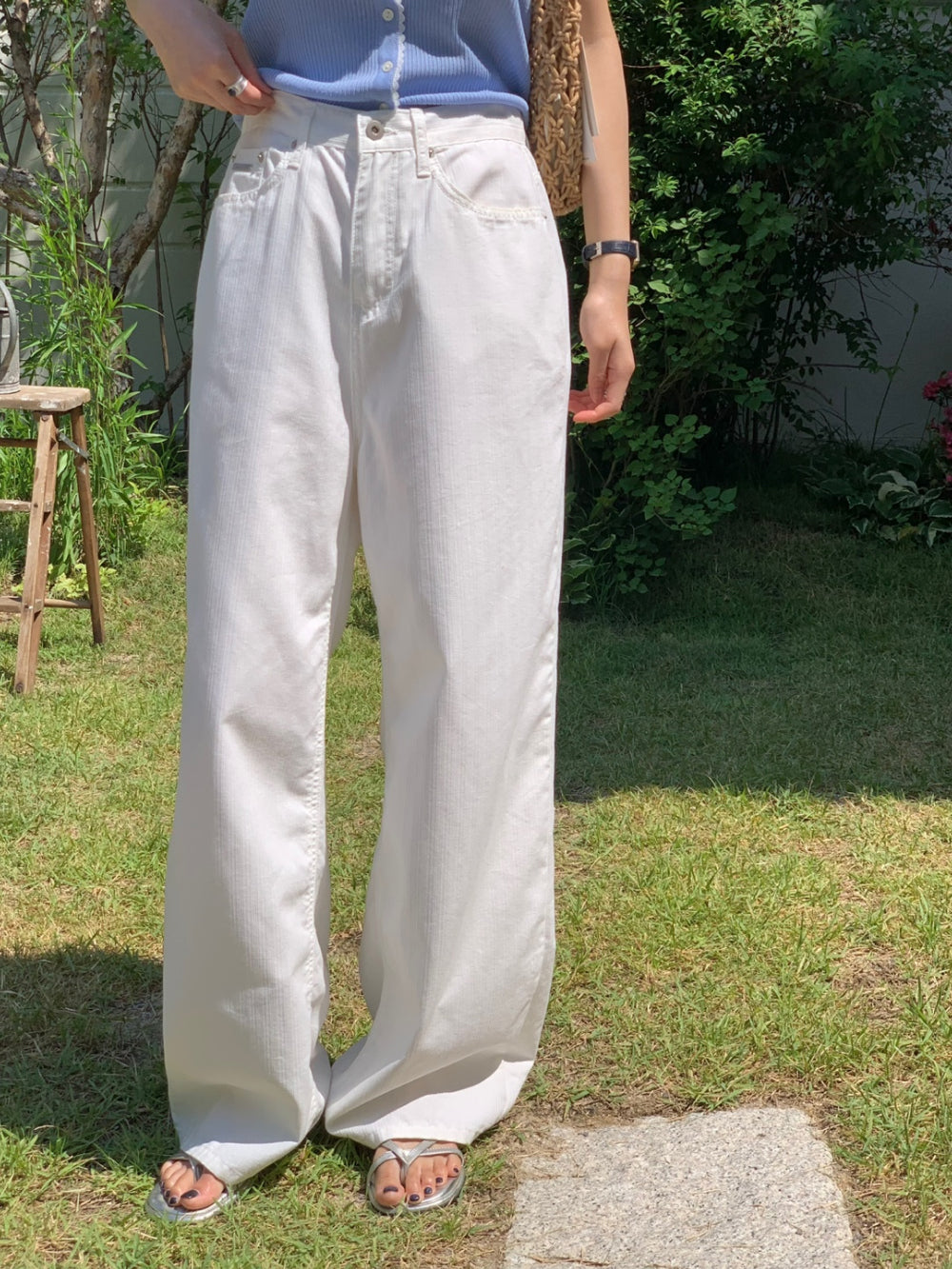 Jacquard denim-2col