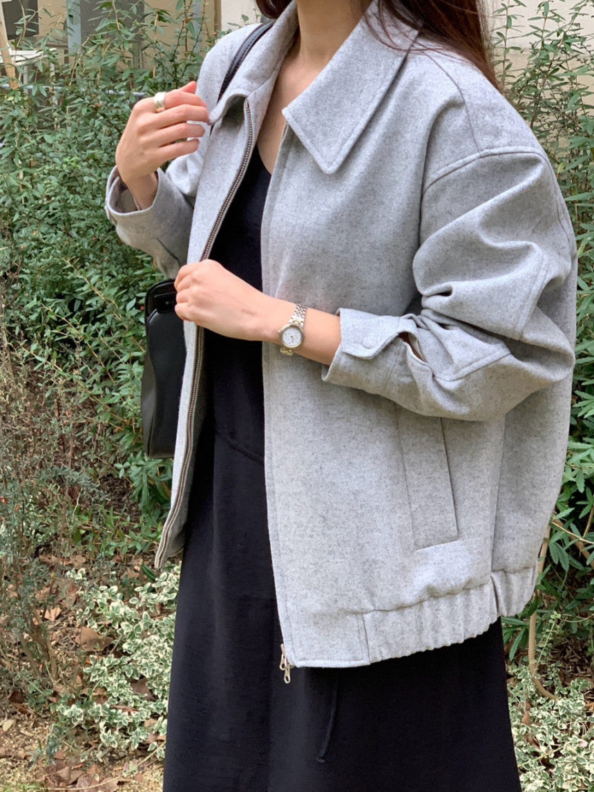 Palas herringbone blouson