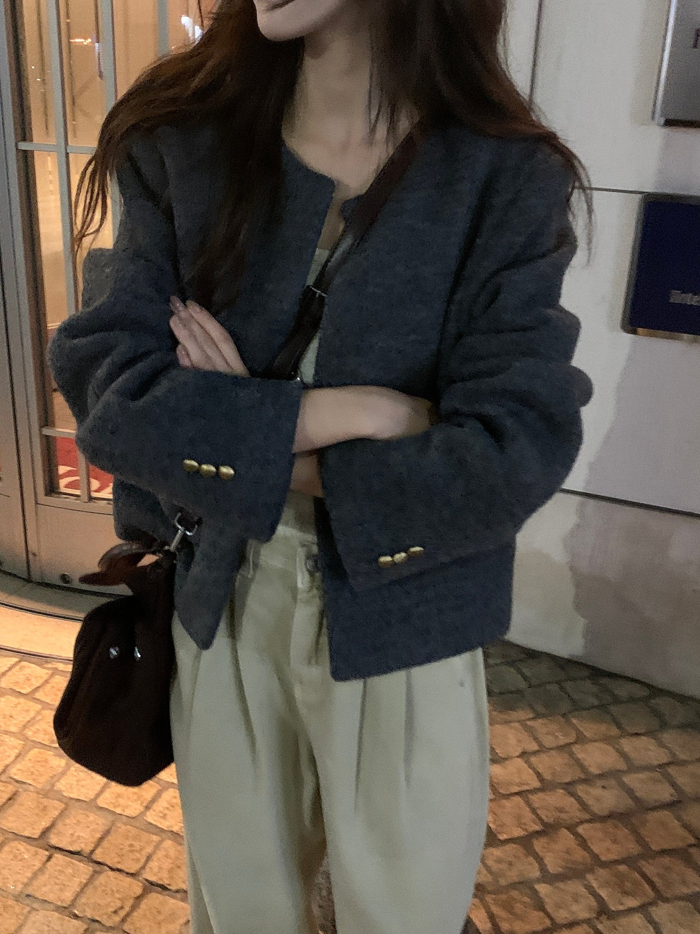 racket wool jacket-3col