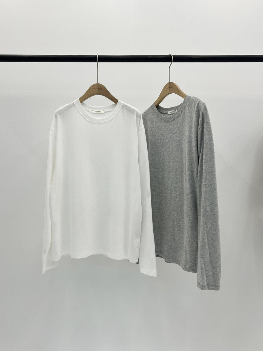 Pure brush cotton T-2col