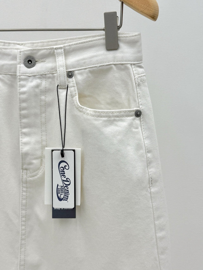 Bully cone dying denim skirt
