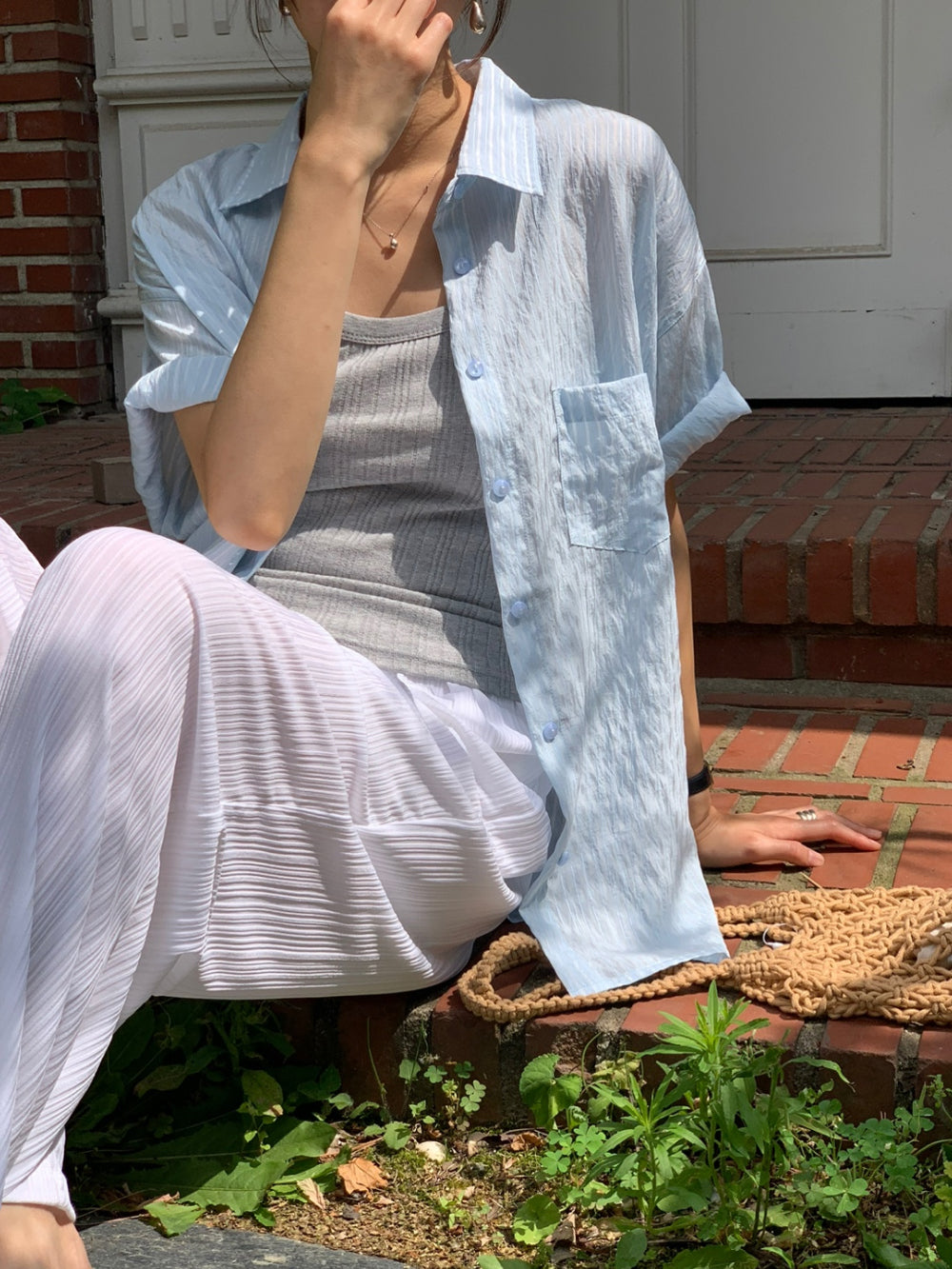 Blusher shirt-3col
