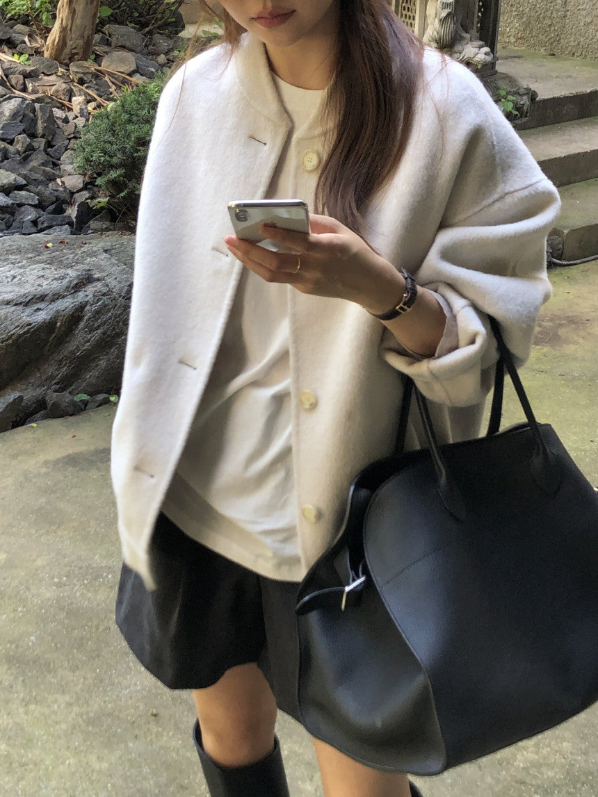 Nua handmade blouson-2col