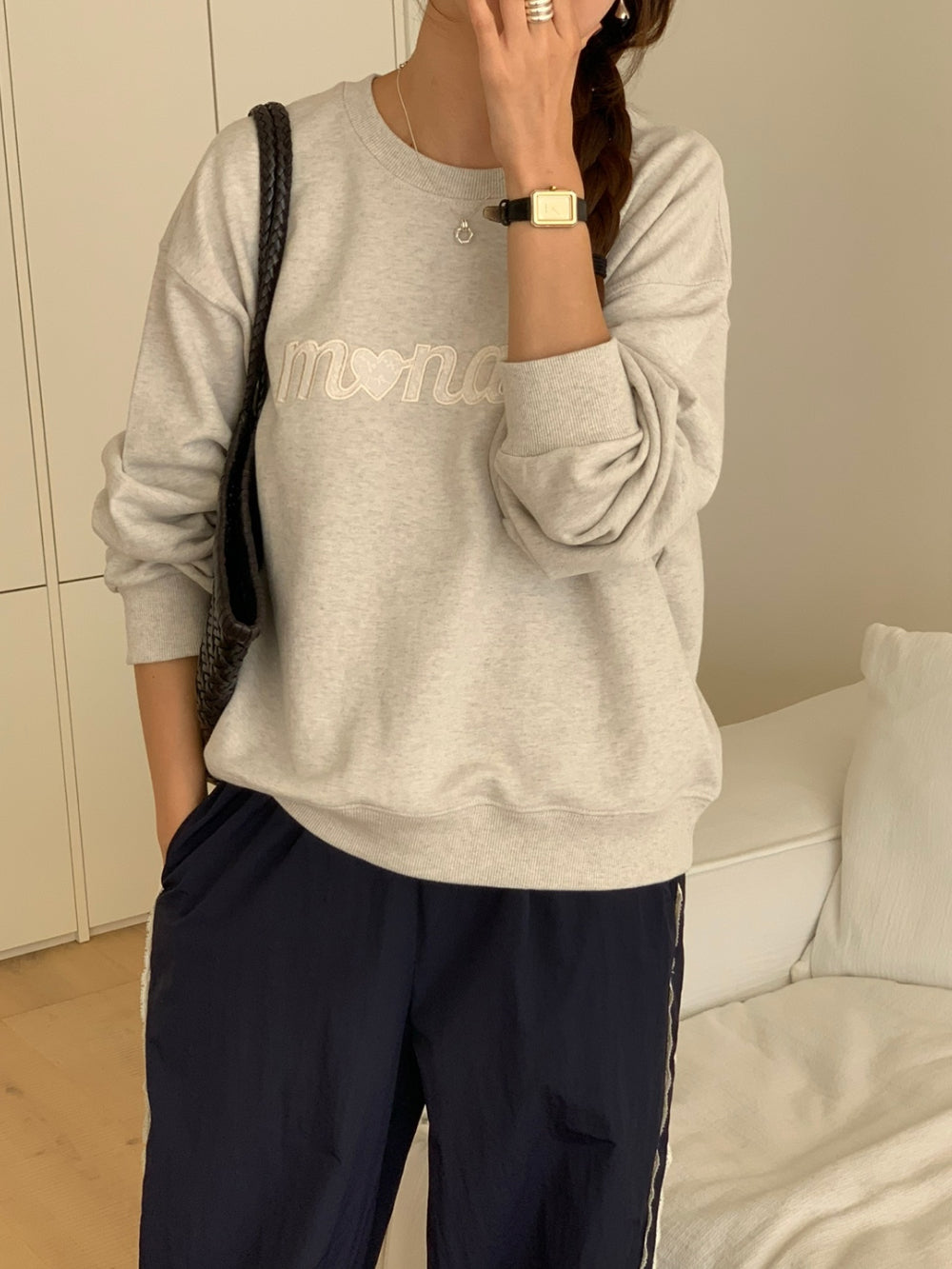 oatmeal即納 Monaco lace MTM-4col