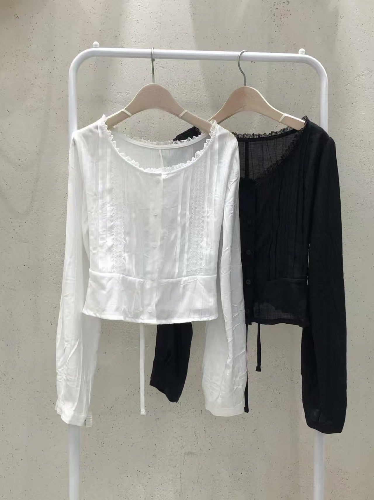Pure blouse-2col