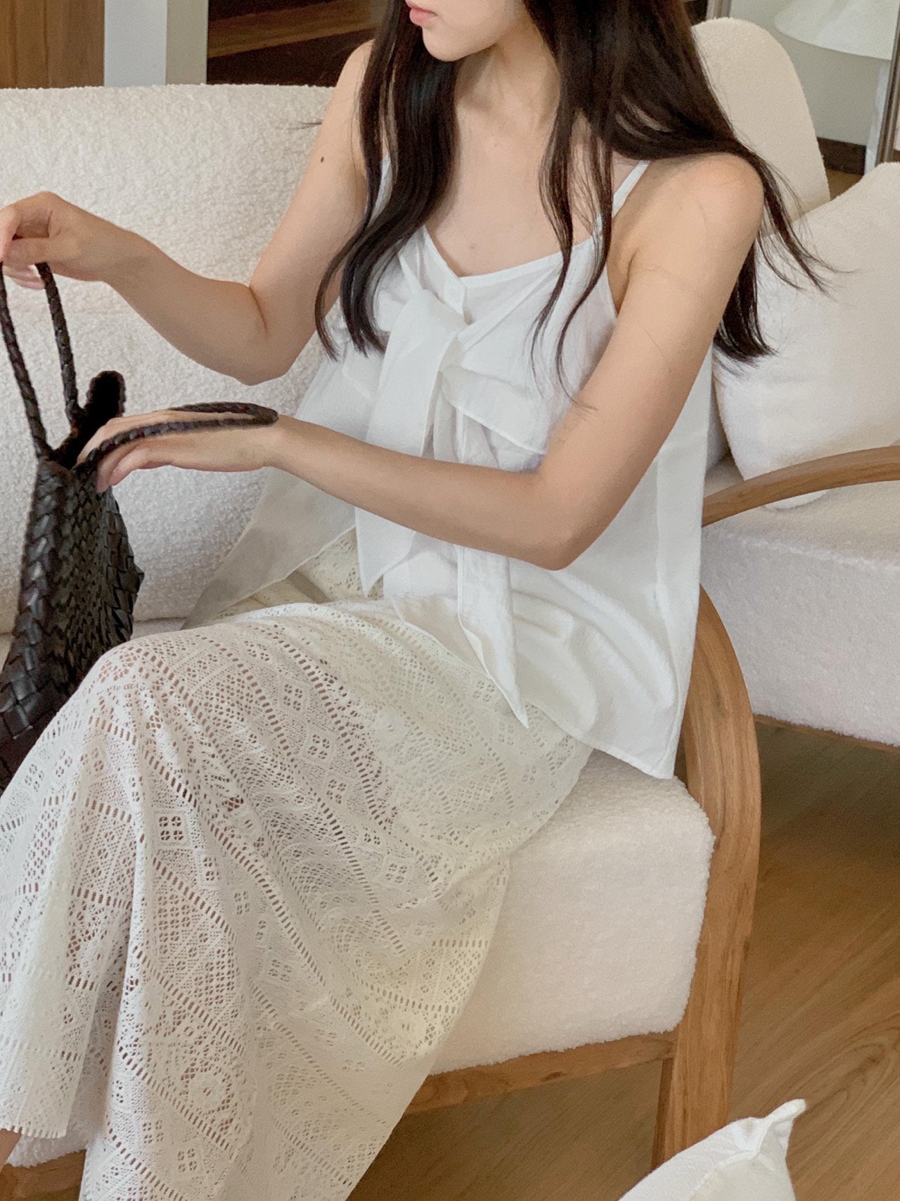 Crochet skirt-2col