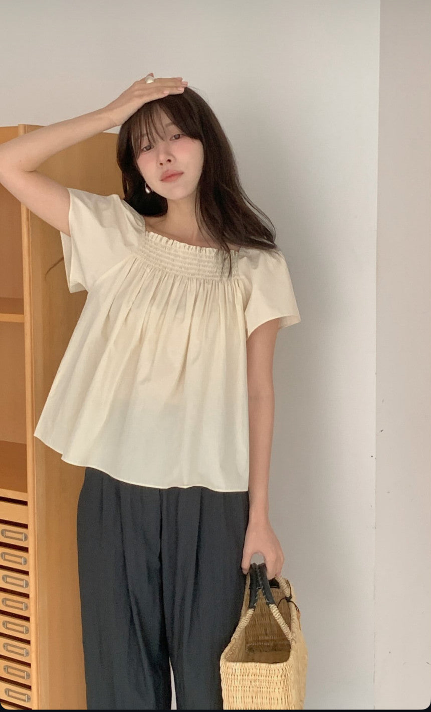 Yuko blouse-4col