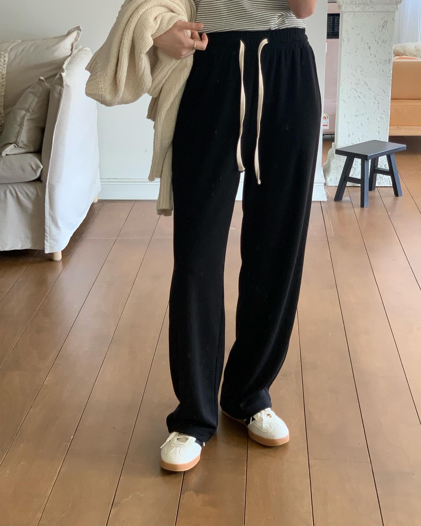 Relaxed pants-5col