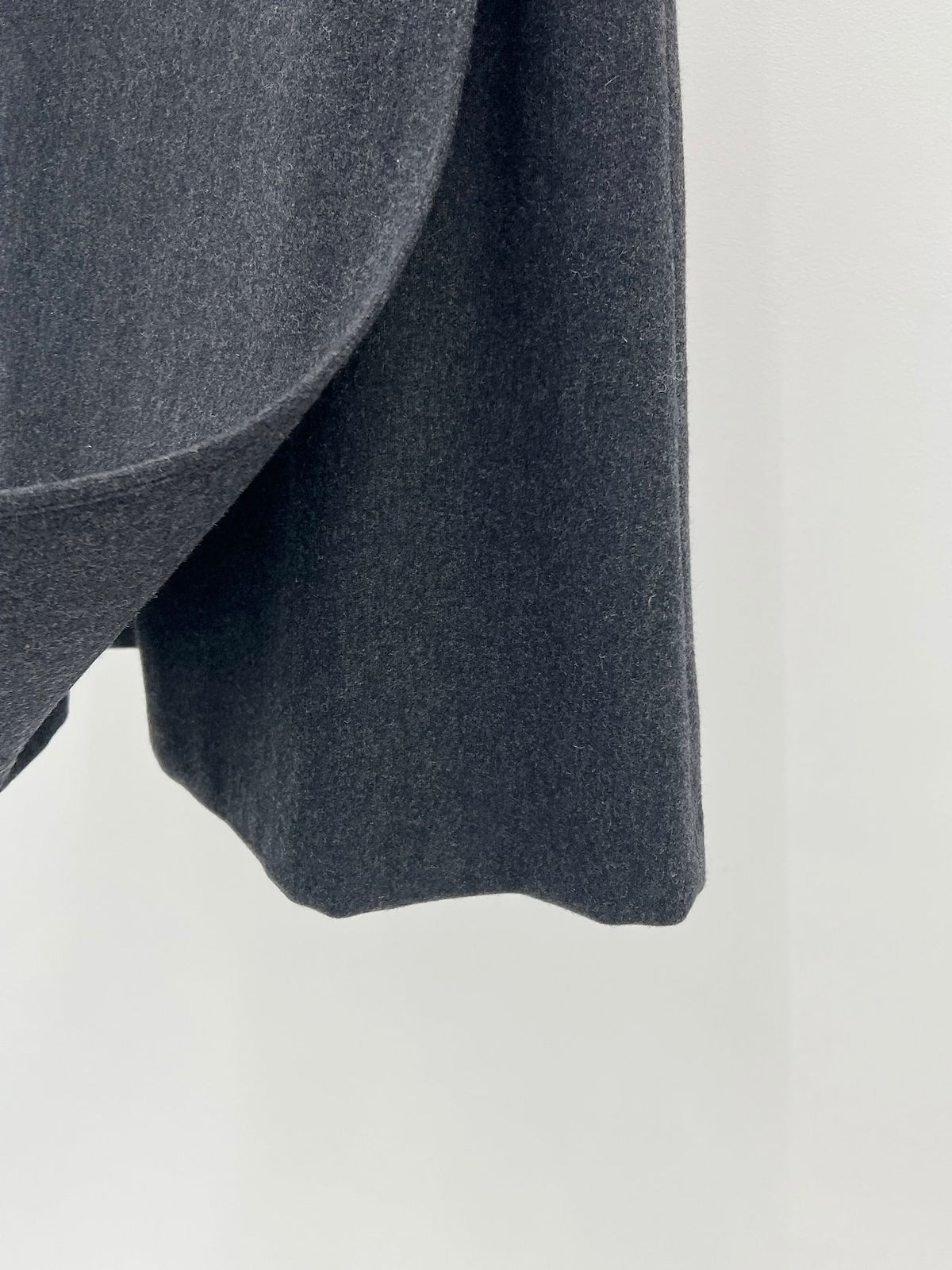 riena wool wrap skirt-2col