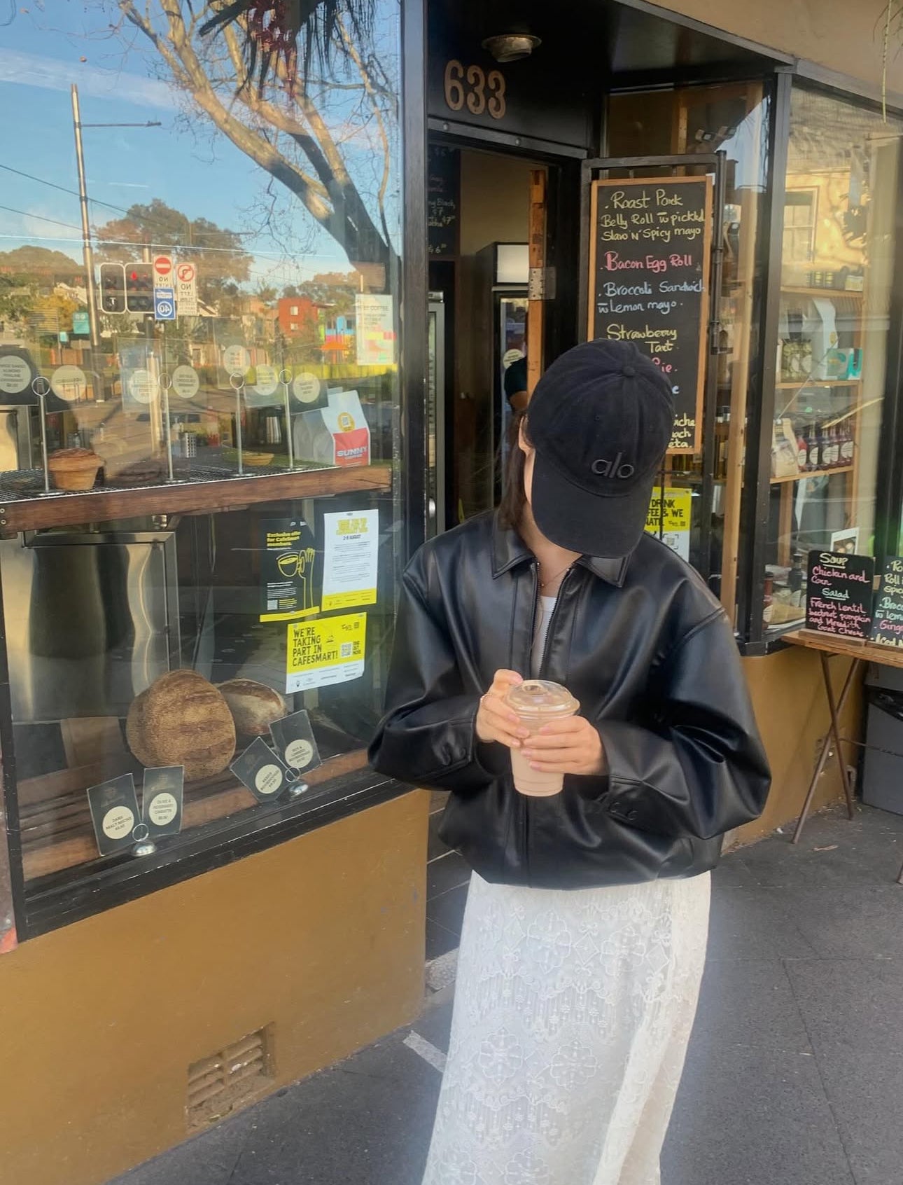 liter log leather jacket