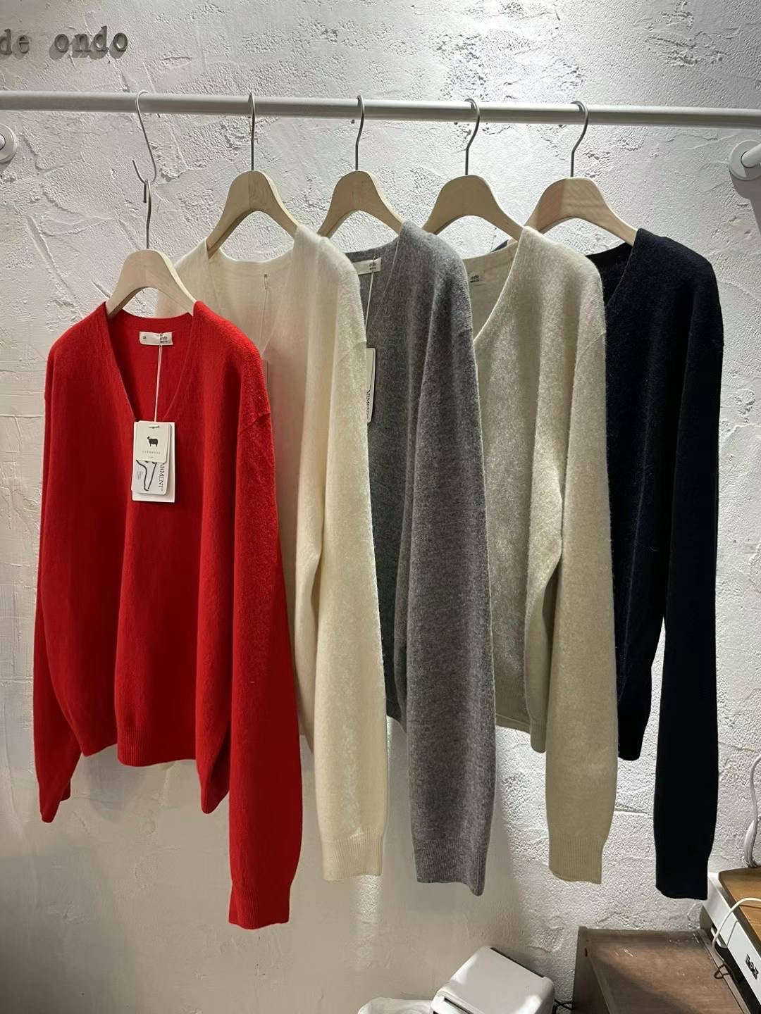 Deondo wholegar cash knit-6col