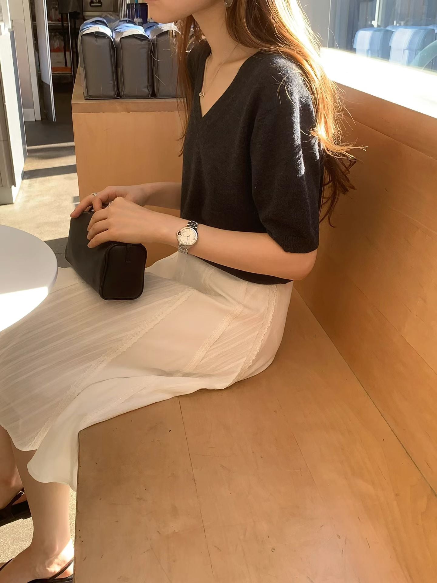 Ounce aud lace skirt