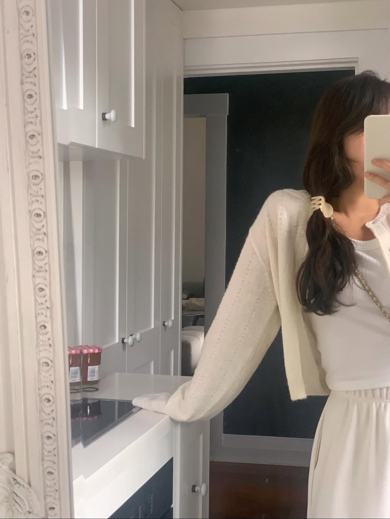 butter即納 liter melrose alpaca cardigan-3col