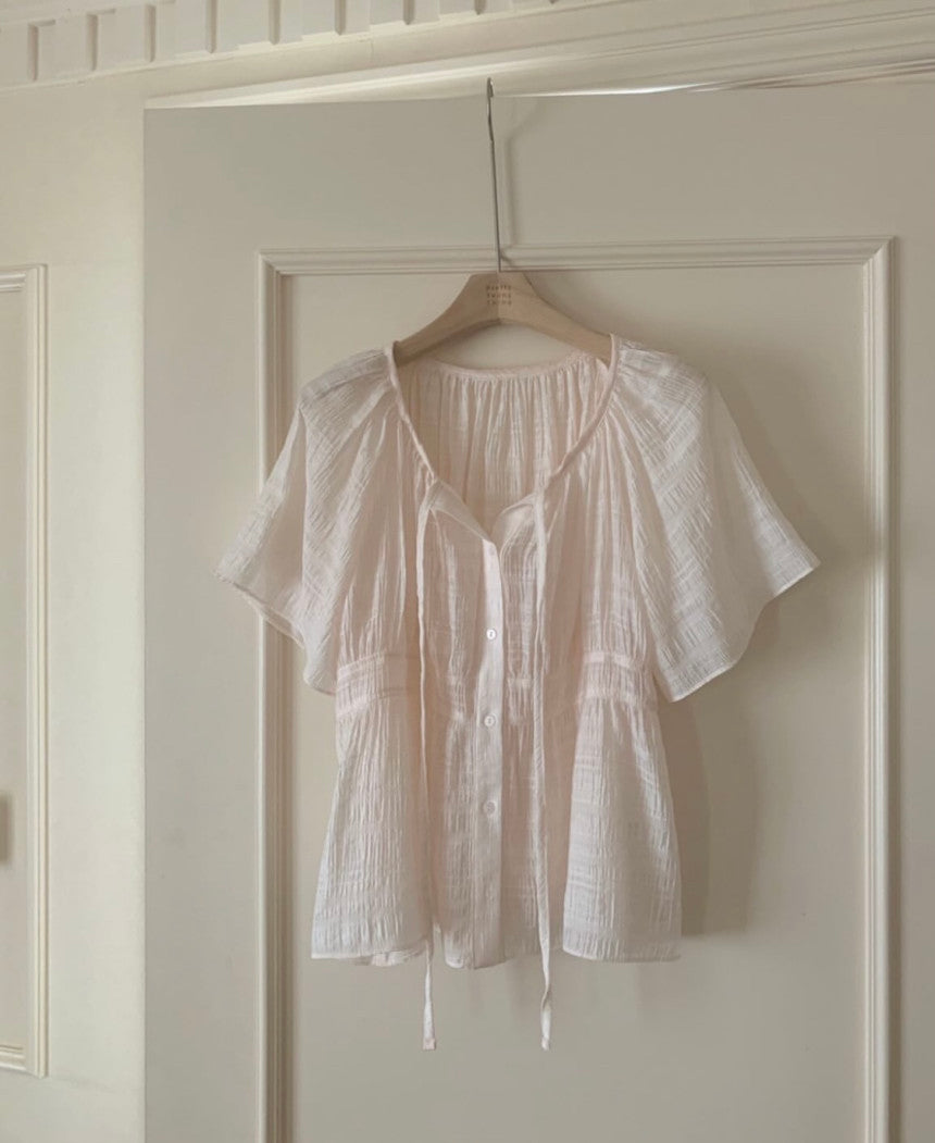 Half juju blouse-2col