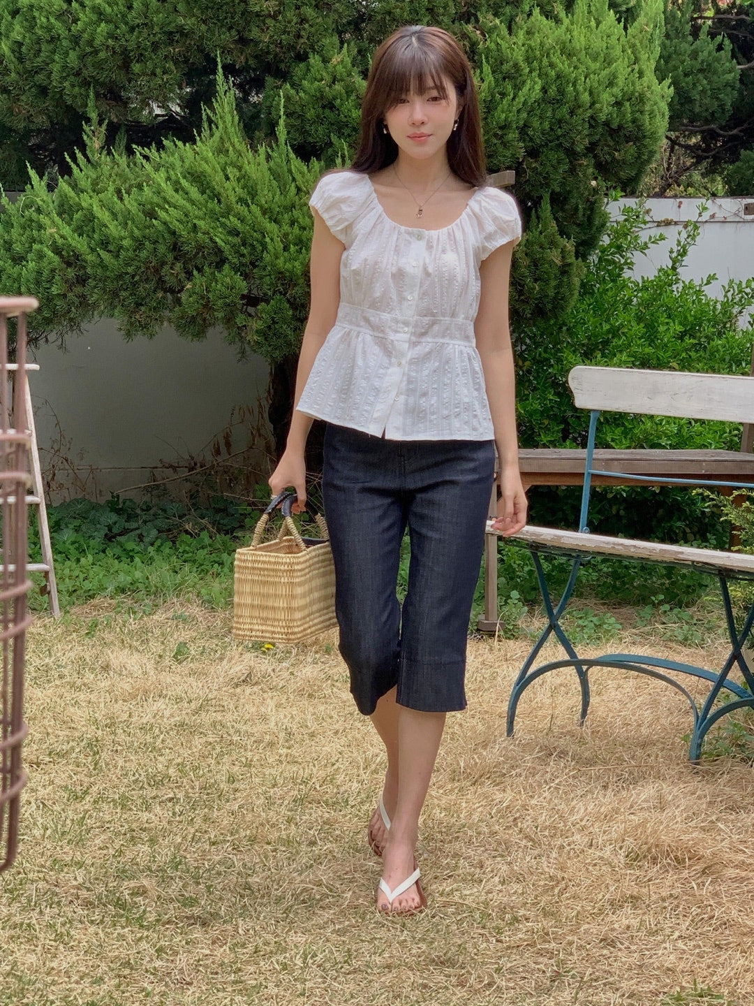 Bigi blouse&skirt-2col