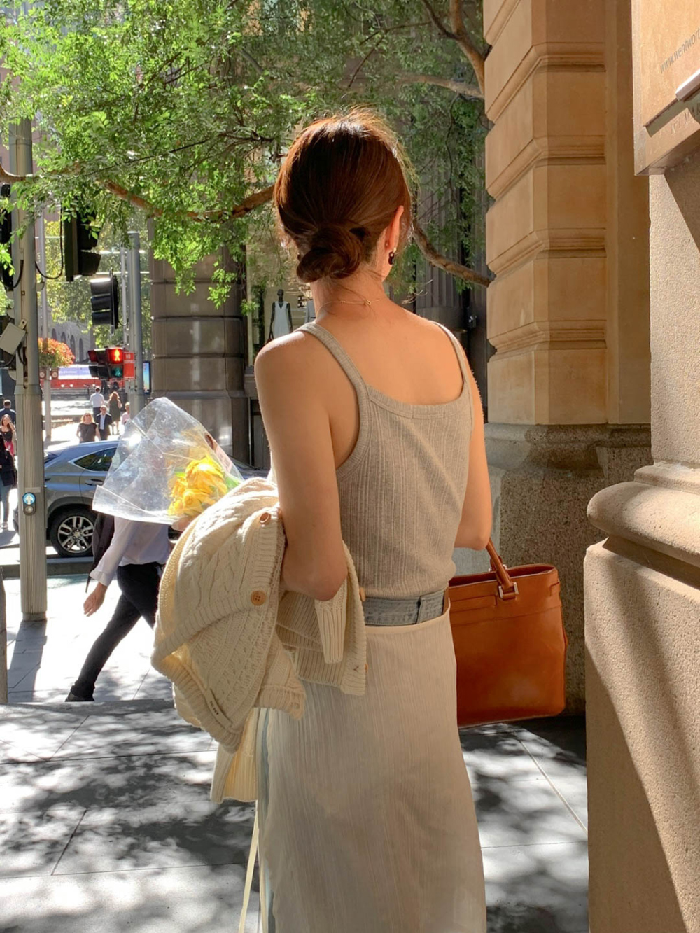 Tangerine sleeveless-4col
