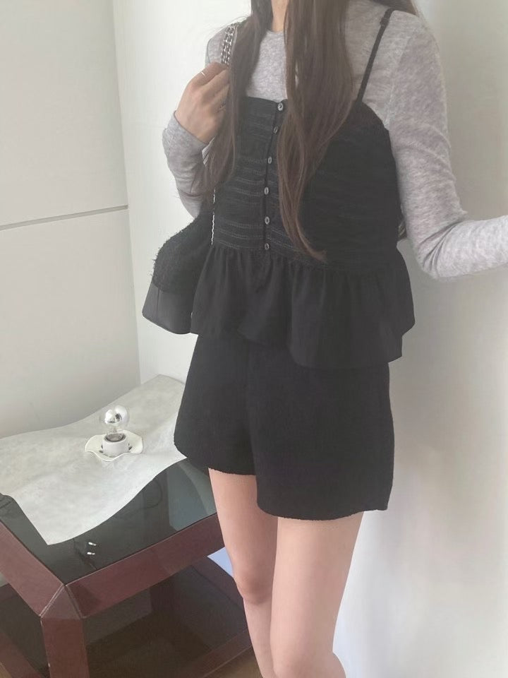 frill blouse-2col
