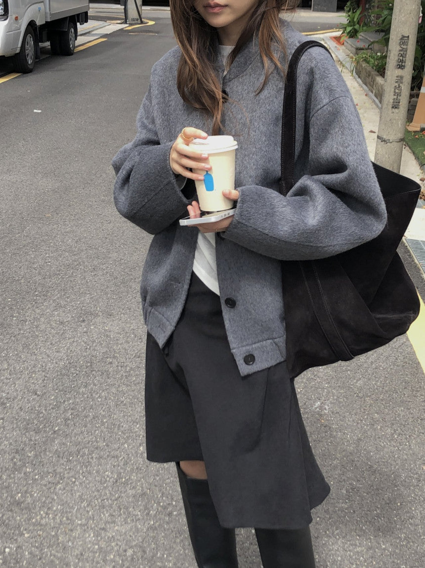 Nua handmade blouson-2col