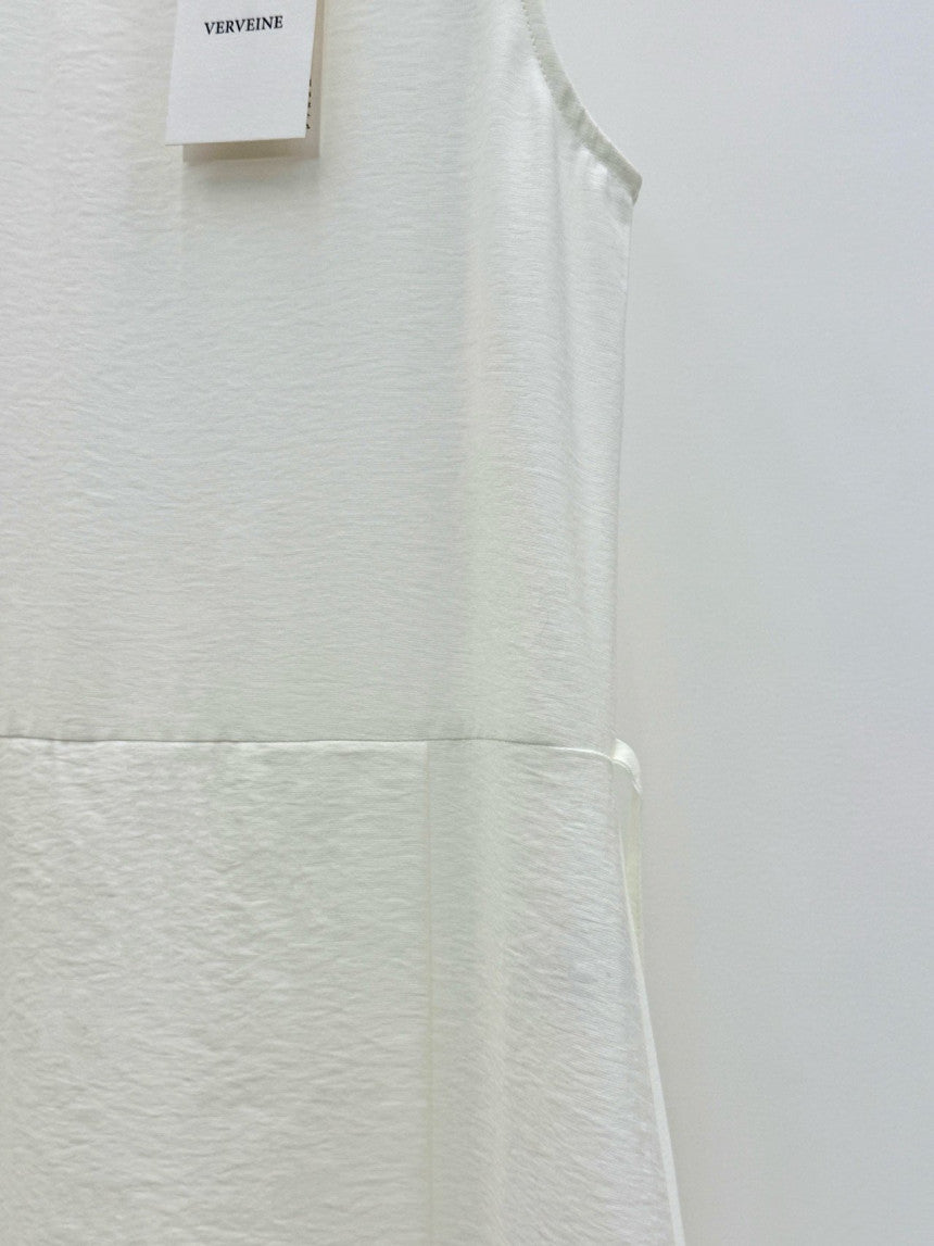 Veine string sleeveless wrap onpiece-2col
