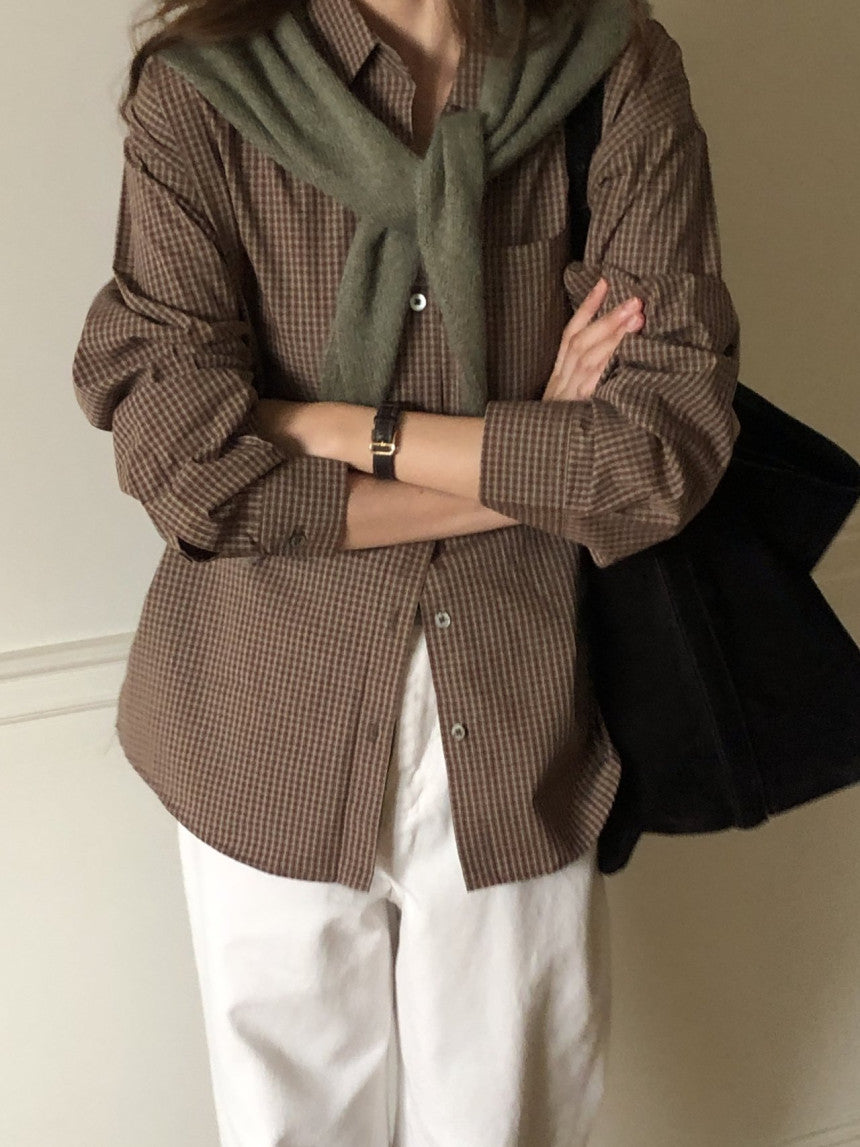 Kid mohair knit scarf-5col